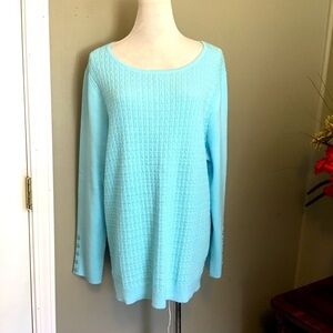 Talbots NWT pull on sweater sz 2X.